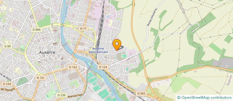 localisation de l'entreprise CREATIVE COCKTAIL à AUXERRE