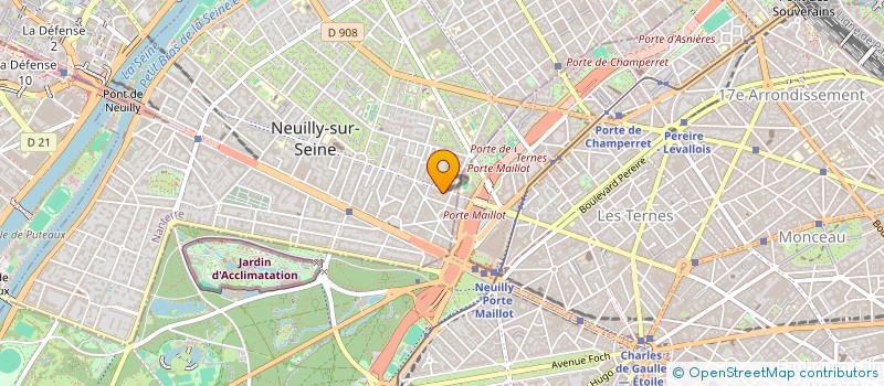 localisation de l'entreprise CREATIVE DEAL à NEUILLY-SUR-SEINE
