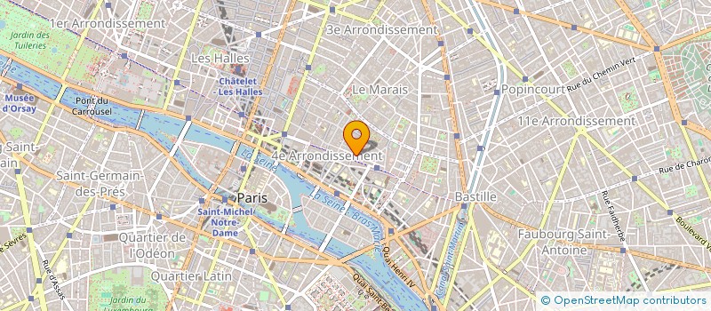 localisation de l'entreprise CREATIVE DOOR PARIS  PARIS