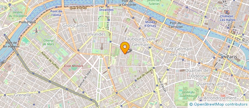 localisation de l'entreprise CREATIVE FUTURES  PARIS