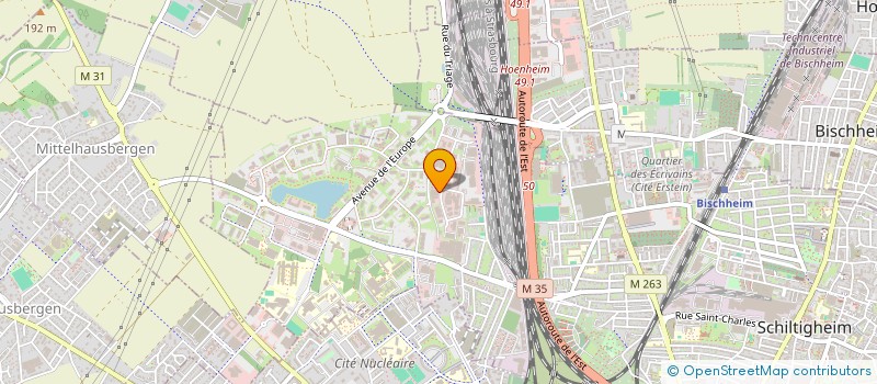 localisation de l'entreprise CREATIVE GROUP  SCHILTIGHEIM