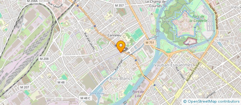 localisation de l'entreprise CREATIVE HEALTH à LILLE