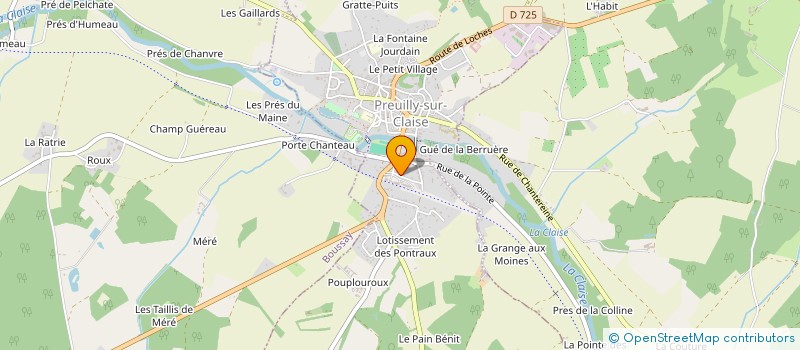 localisation de l'entreprise CREATIVE HUB à PLERIN