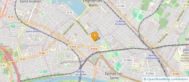 localisation de l'entreprise CREATIVE INFORMATIQUE à EPINAY-SUR-SEINE