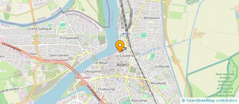 localisation de l'entreprise CREATIVE LAB EXPERIENCE  ARLES