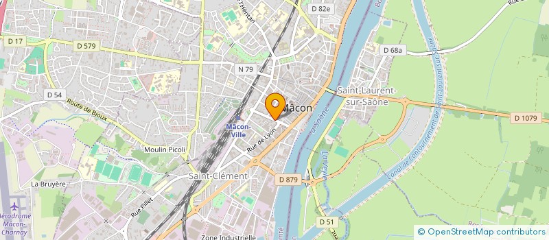 localisation de l'entreprise CREATIVE MOBILITY à MACON