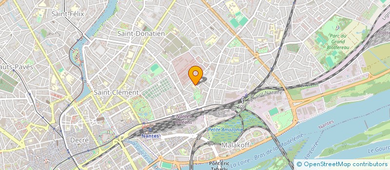 localisation de l'entreprise CREATIVE STAMINA à NANTES