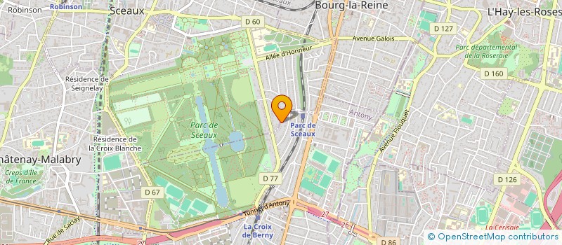 localisation de l'entreprise CREATIVE STRATEGIST à ANTONY