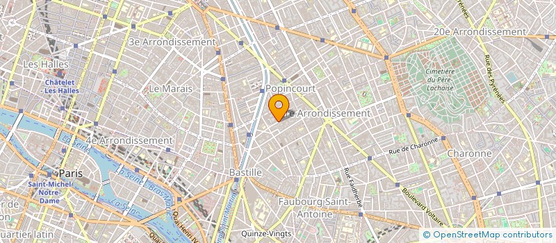 localisation de l'entreprise CREATIVE STUDIO PARIS  PARIS