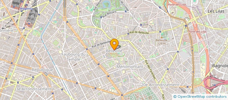 localisation de l'entreprise CREATIVE TECH  PARIS