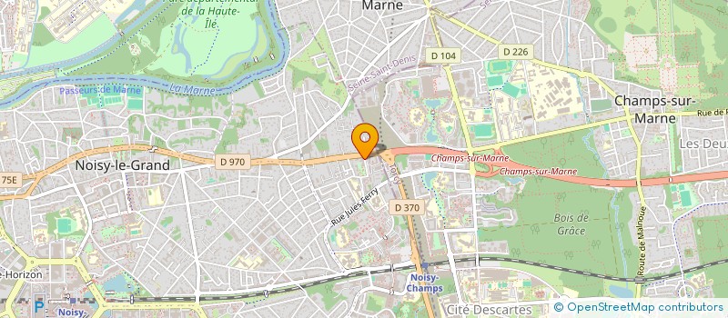 localisation de l'entreprise CREATIVE TOUCH  NOISY-LE-GRAND