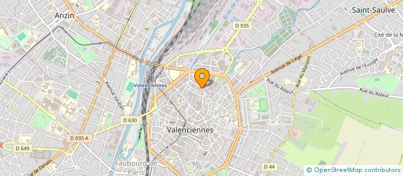 localisation de l'entreprise CREATIVE TOUCH STUDIOS  VALENCIENNES