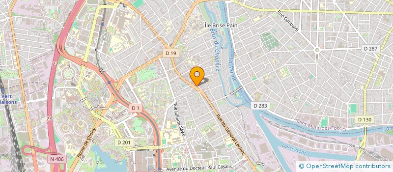 localisation de l'entreprise CREATIVE TRAINING  CRETEIL