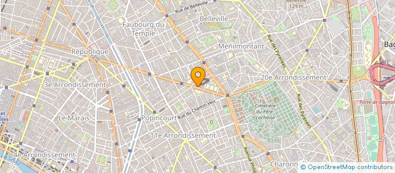 localisation de l'entreprise CREATIVE VIDEO à PARIS