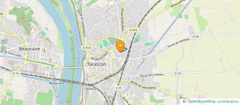 localisation de l'entreprise CREATIVESKIDS FRANCE  TARASCON