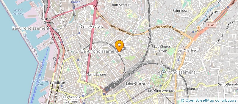 localisation de l'entreprise CREATIVEVENTS à MARSEILLE