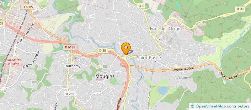 localisation de l'entreprise CREATIVISION FILMS à MOUGINS