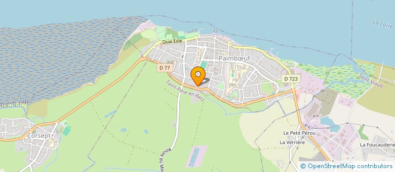 localisation de l'entreprise CREATIVITE PAIMBLOTINE  PAIMBUF