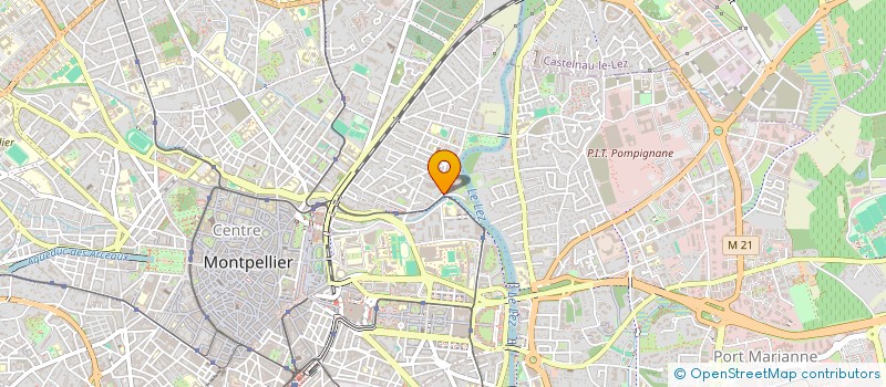 localisation de l'entreprise CREATOIT à MONTPELLIER
