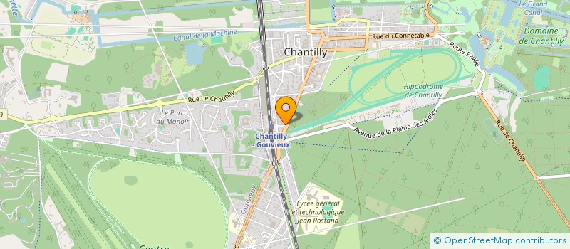 localisation de l'entreprise CREATOR à CHANTILLY