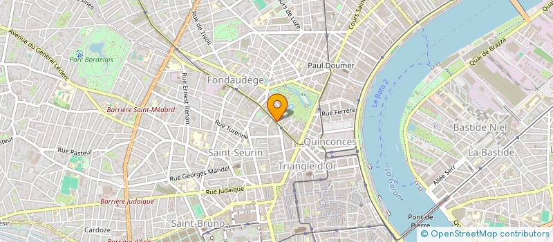 localisation de l'entreprise CREATOR CONSULTING  BORDEAUX