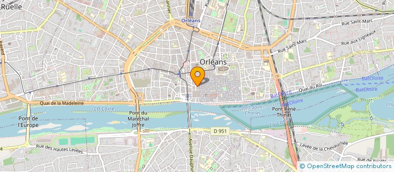 localisation de l'entreprise CREATOR SARL à ORLEANS