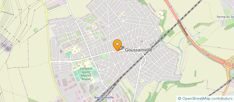 localisation de l'entreprise CREATRICE 2 STYL' à GOUSSAINVILLE