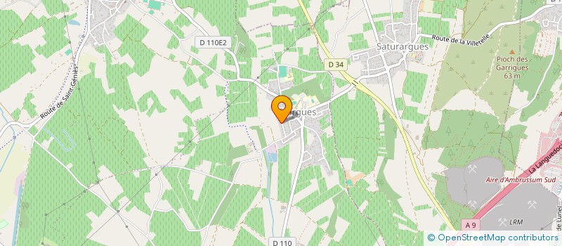 localisation de l'entreprise CREATRIX  ENTRE-VIGNES