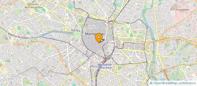 localisation de l'entreprise CREATURE à MONTPELLIER