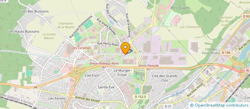 localisation de l'entreprise CREAVERT PAYSAGE ENVIRONNEMENT à CHERISY