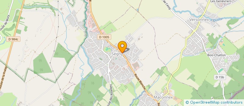 localisation de l'entreprise CREAVI IMMO  SEGNY