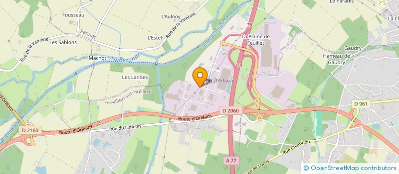 localisation de l'entreprise CREAWATT FINANCES à AMILLY