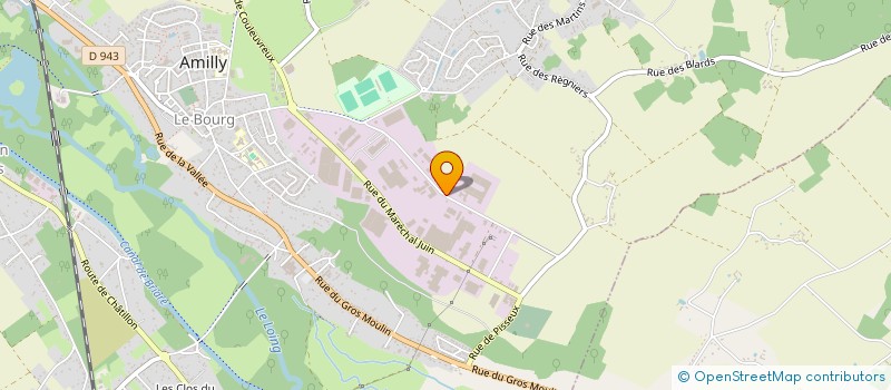 localisation de l'entreprise CREAWATT INSTALL à AMILLY