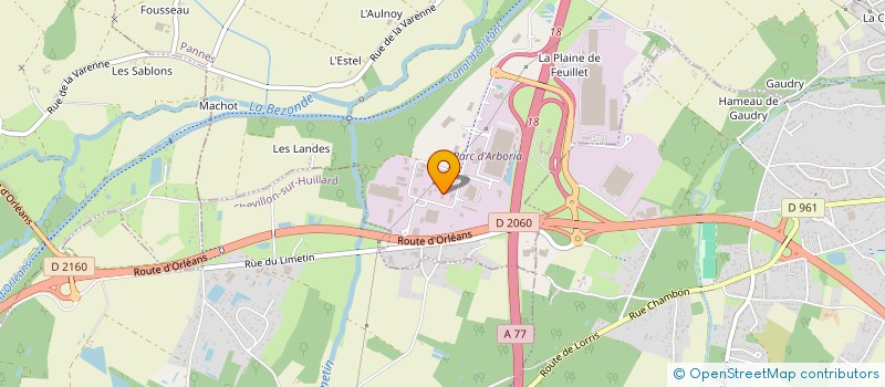 localisation de l'entreprise CREAWATT MOBILITY à AMILLY