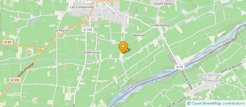 localisation de l'entreprise CREAWINE CORINNE DEPEYRE  TULETTE