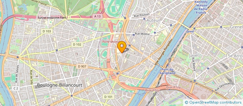 localisation de l'entreprise CREAZ  PARIS