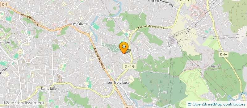 localisation de l'entreprise CREAZEN à MARSEILLE