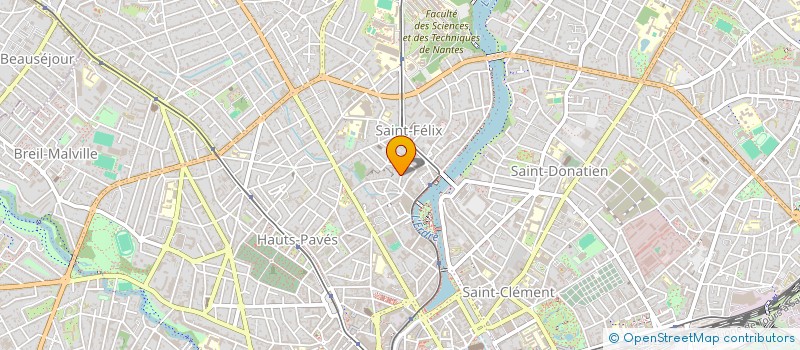 localisation de l'entreprise CREBILLON BOILEAU à NANTES