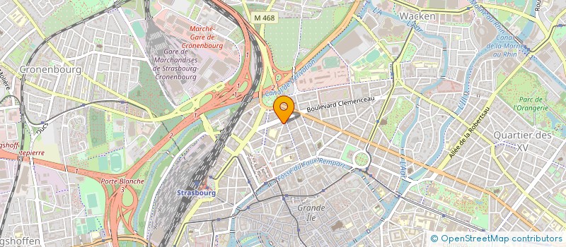 localisation de l'entreprise CRECH' AND DO à STRASBOURG