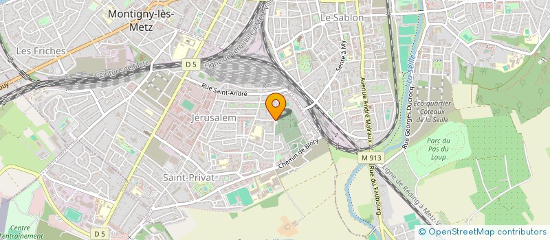 localisation de l'entreprise CRECH'EN DO KIDS  MONTIGNY-LES-METZ