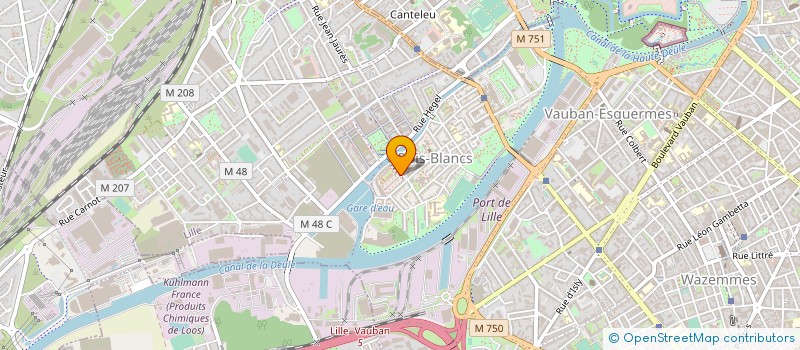 localisation de l'entreprise CRECHAPPY à LILLE