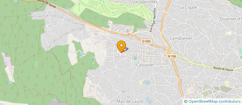 localisation de l'entreprise CRECHE ASSOC LES P TITS LOUPS à NIMES