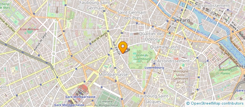 localisation de l'entreprise CRECHE BETHLEEM à PARIS