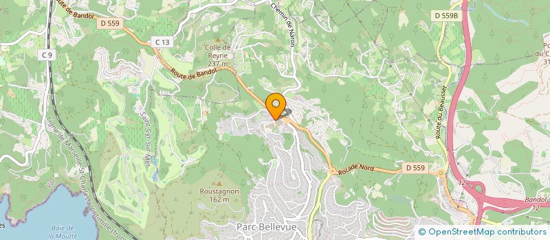 localisation de l'entreprise CRECHE DE CHALAIS  BANDOL