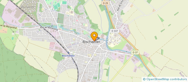 localisation de l'entreprise CRECHE FAMILIALE BISCHWILLER ET ENVIRONS  BISCHWILLER