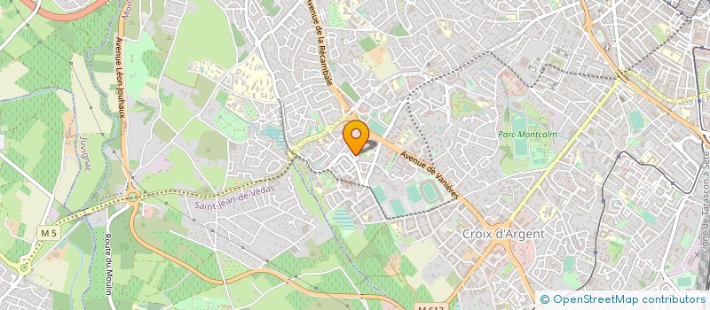 localisation de l'entreprise CRECHE HALTE GARDERIE BAGATELLE PUECH à MONTPELLIER