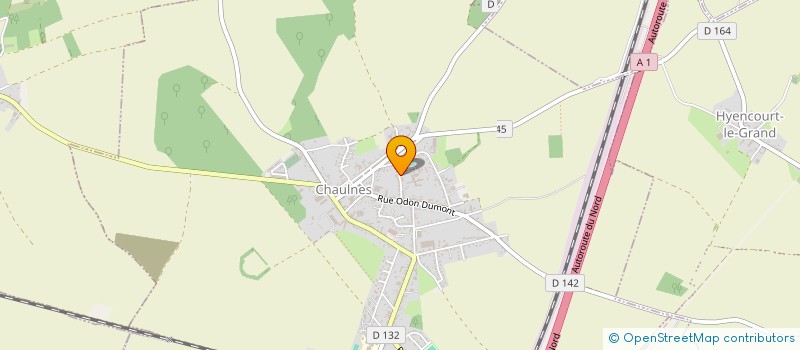 localisation de l'entreprise CRECHE HALTE GARDERIE PARENTALE à CHAULNES