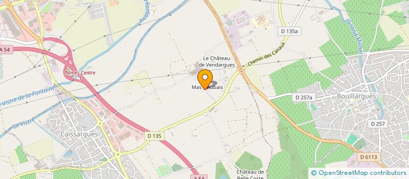 localisation de l'entreprise CRECHE HALTE GARDERIE POMME D API à CAISSARGUES