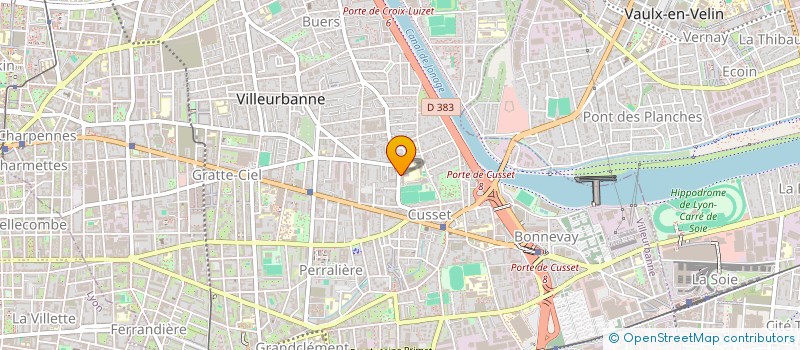 localisation de l'entreprise CRECHE HAYA à VILLEURBANNE