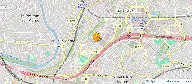 localisation de l'entreprise CRECHE INTER ENTREPRISES DE BRY SUR MARNE à BRY-SUR-MARNE